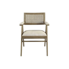 Blanc D'Ivoire Charles - Ecru Linen Natural Foam Armchair