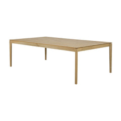 Ethnicraft Bok Cowork Desk – Shared Workspace Desk, Collaborative Solid Wood Design, Co-working Table