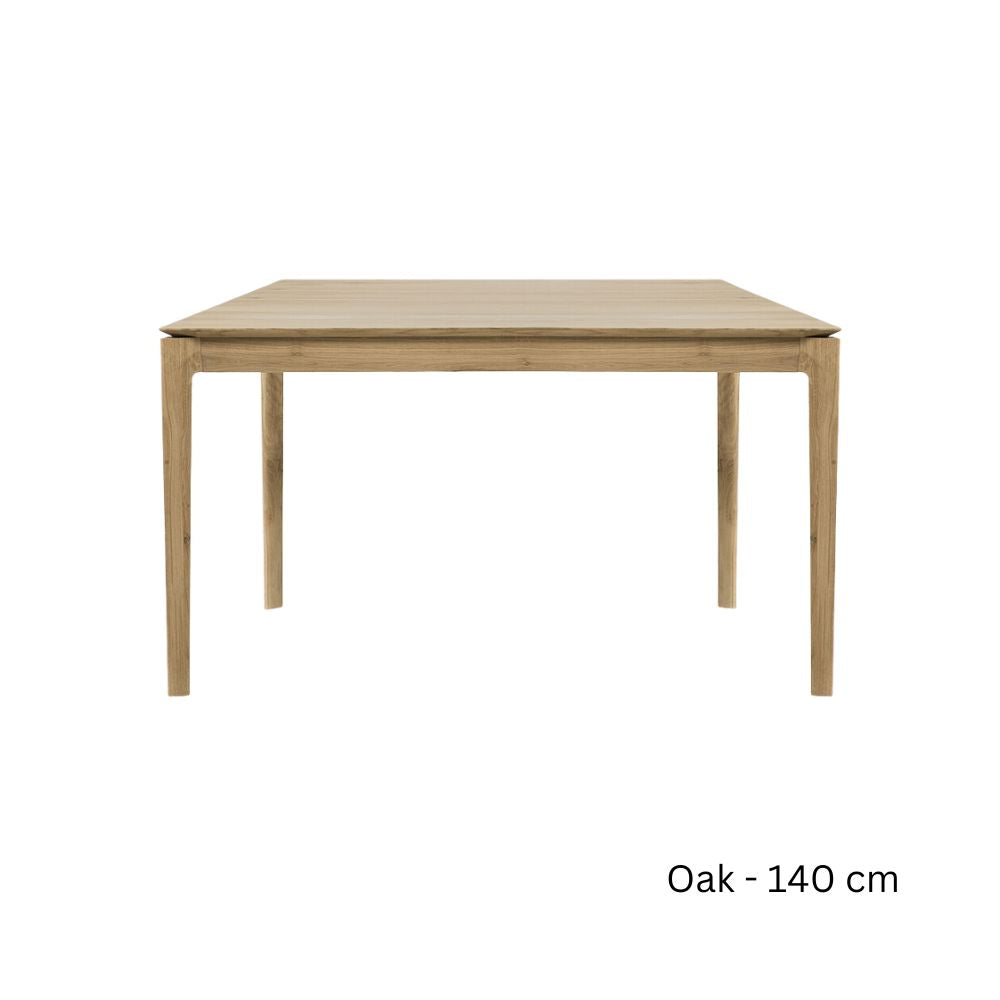 Ethnicraft Bok Dining Table in Solid Oak & Teak