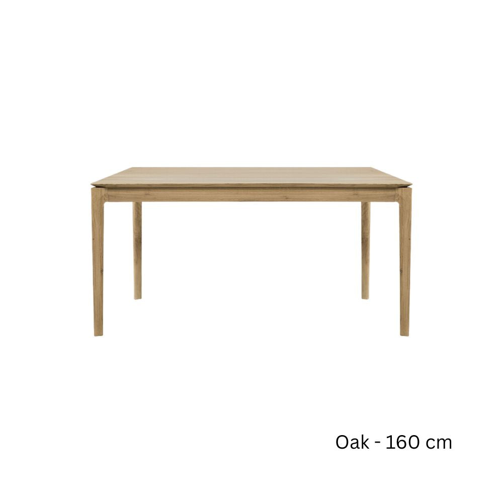 Ethnicraft Bok Dining Table in Solid Oak & Teak