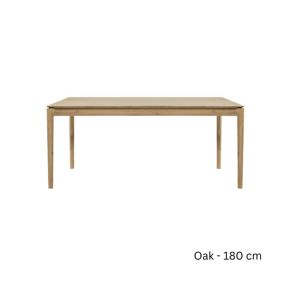 Ethnicraft Bok Dining Table in Solid Oak & Teak