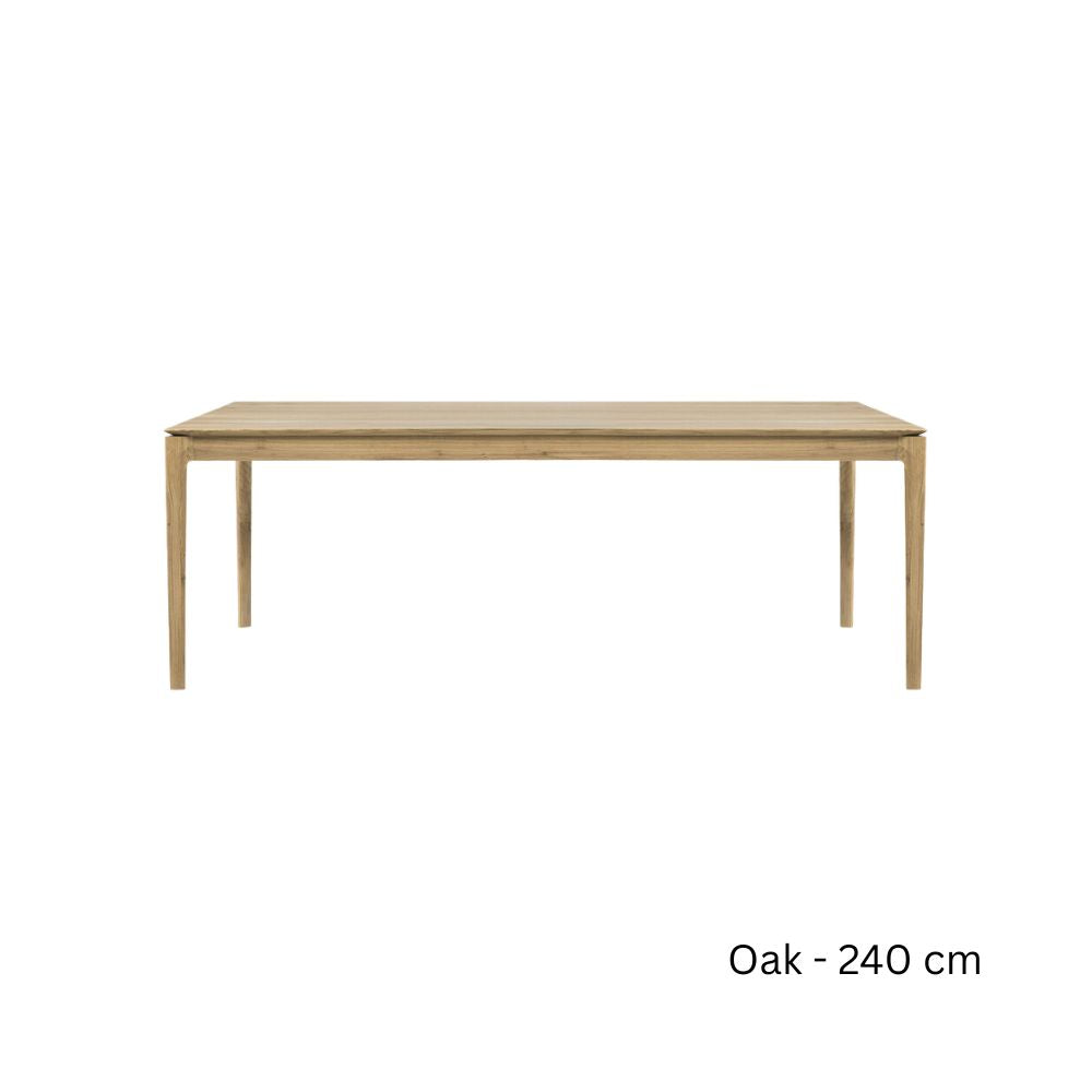 Ethnicraft Bok Dining Table in Solid Oak & Teak