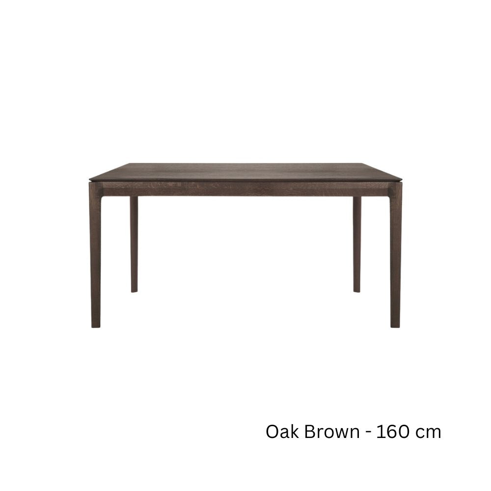 Ethnicraft Bok Dining Table in Solid Oak & Teak