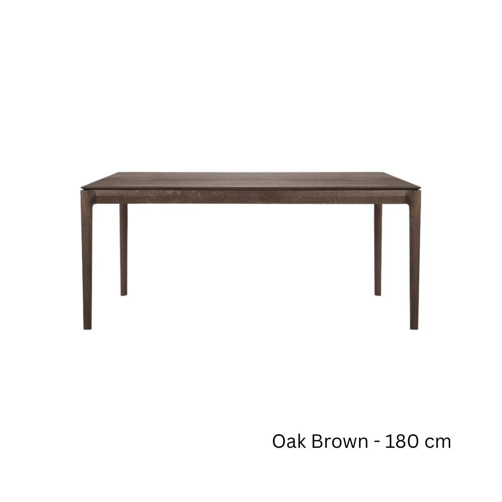Ethnicraft Bok Dining Table in Solid Oak & Teak