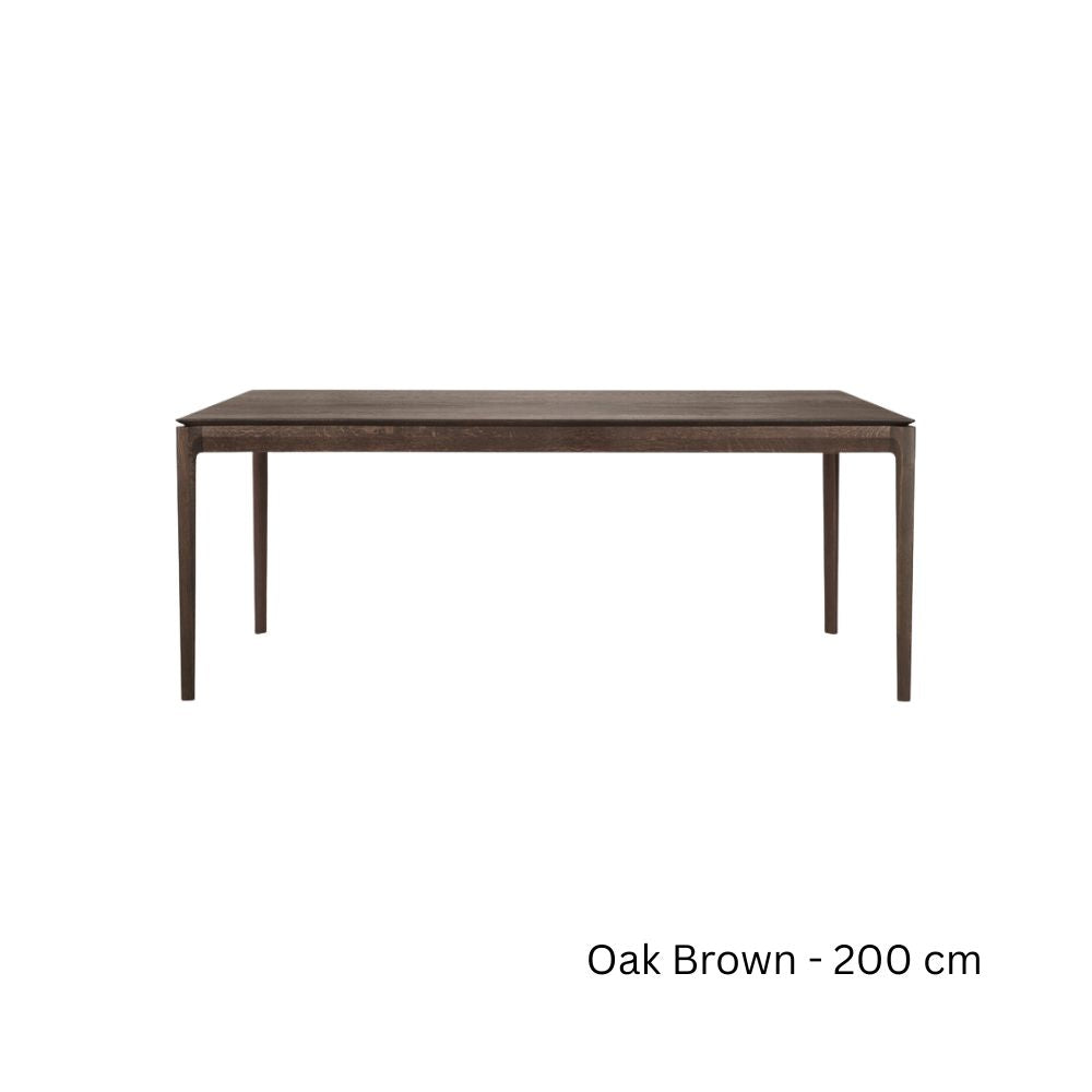 Ethnicraft Bok Dining Table in Solid Oak & Teak