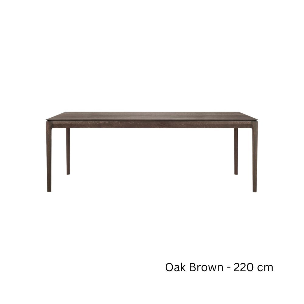 Ethnicraft Bok Dining Table in Solid Oak & Teak