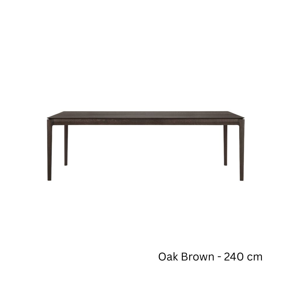 Ethnicraft Bok Dining Table in Solid Oak & Teak