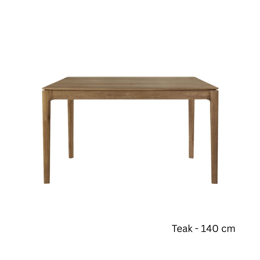 Ethnicraft Bok Dining Table in Solid Oak & Teak