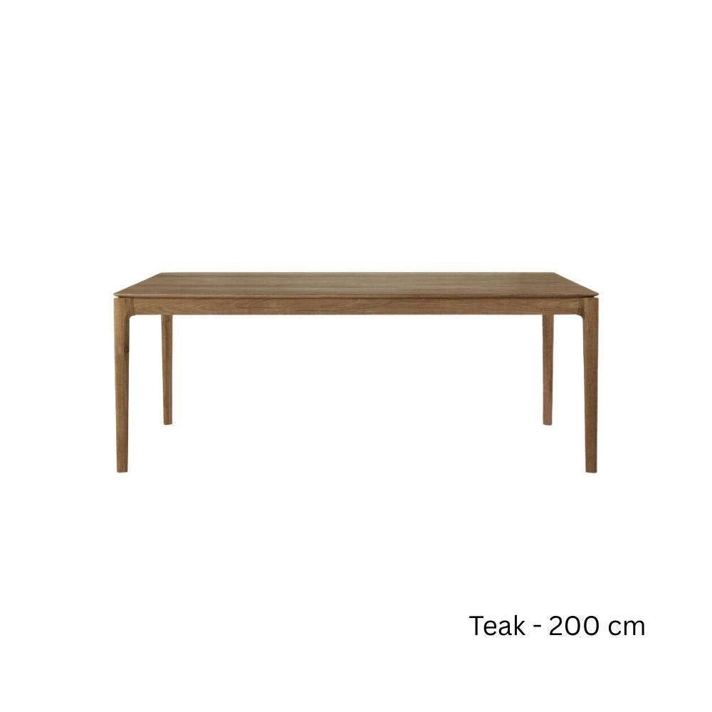 Ethnicraft Bok Dining Table in Solid Oak & Teak