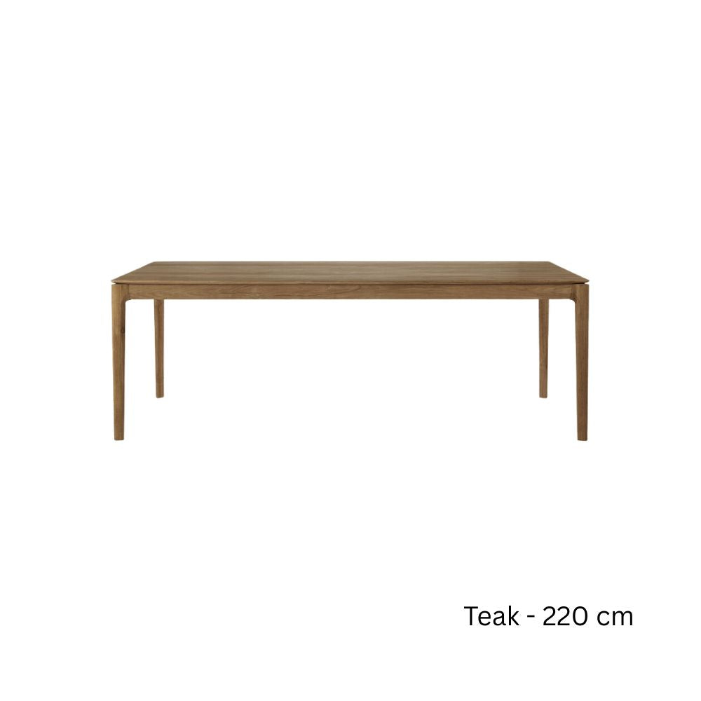 Ethnicraft Bok Dining Table in Solid Oak & Teak