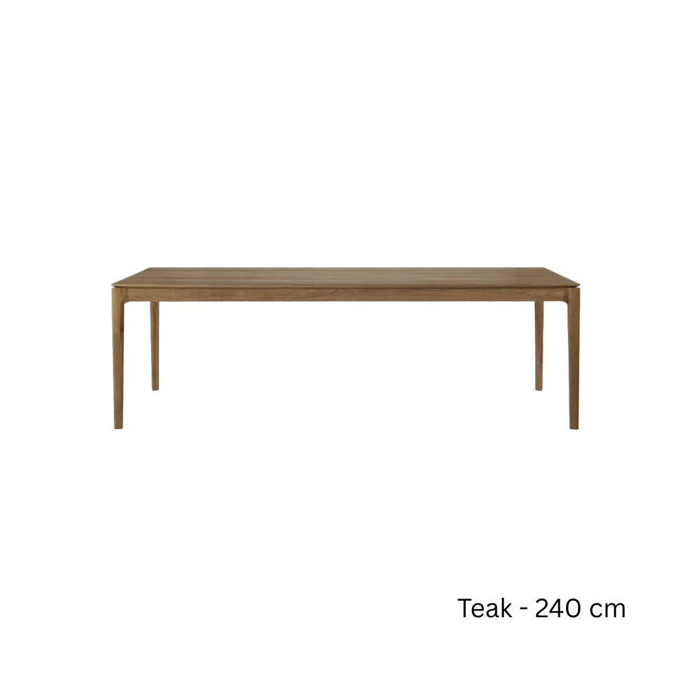 Ethnicraft Bok Dining Table in Solid Oak & Teak