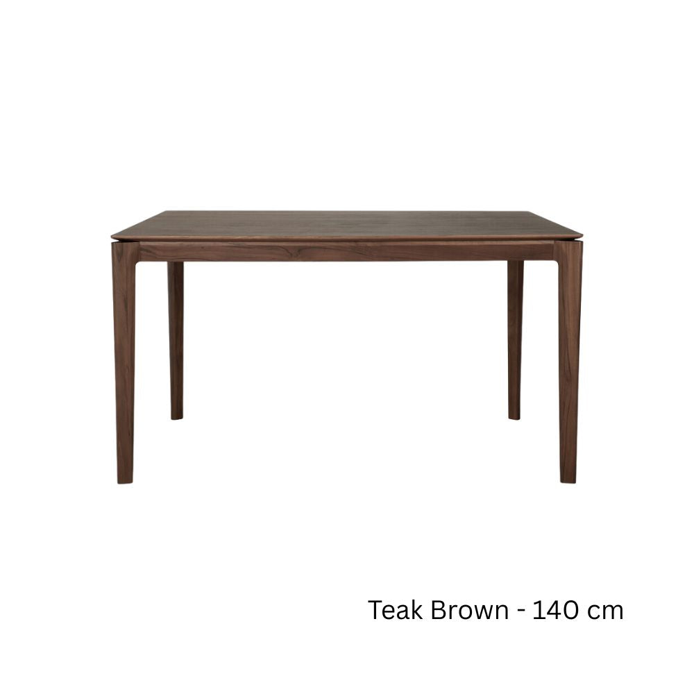 Ethnicraft Bok Dining Table in Solid Oak & Teak