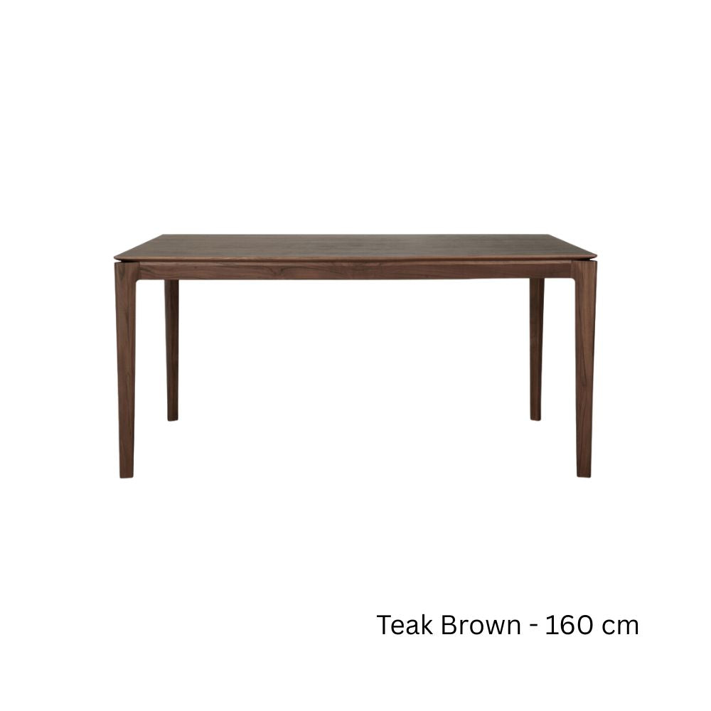 Ethnicraft Bok Dining Table in Solid Oak & Teak
