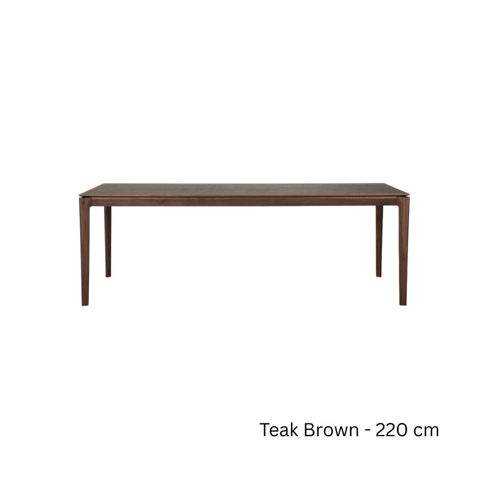 Ethnicraft Bok Dining Table in Solid Oak & Teak