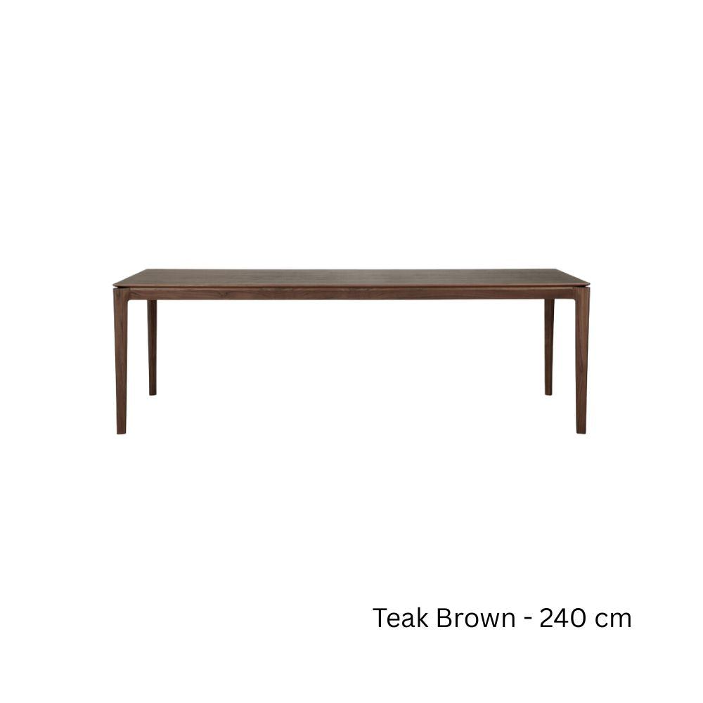 Ethnicraft Bok Dining Table in Solid Oak & Teak