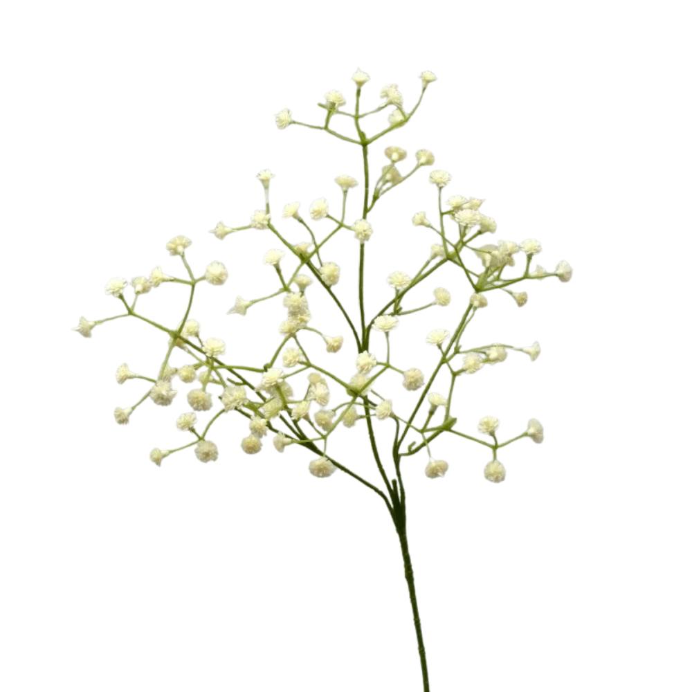 Faux Babys Breath Spray - Cream