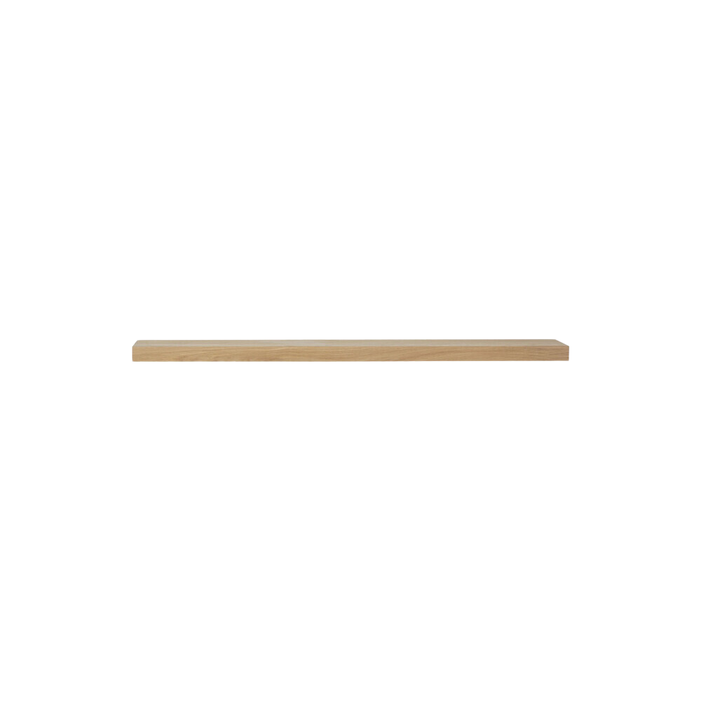 Ethnicraft Wall Shelf – Solid Wood Floating Wall Shelf with Minimalist Clean-Edge Profile