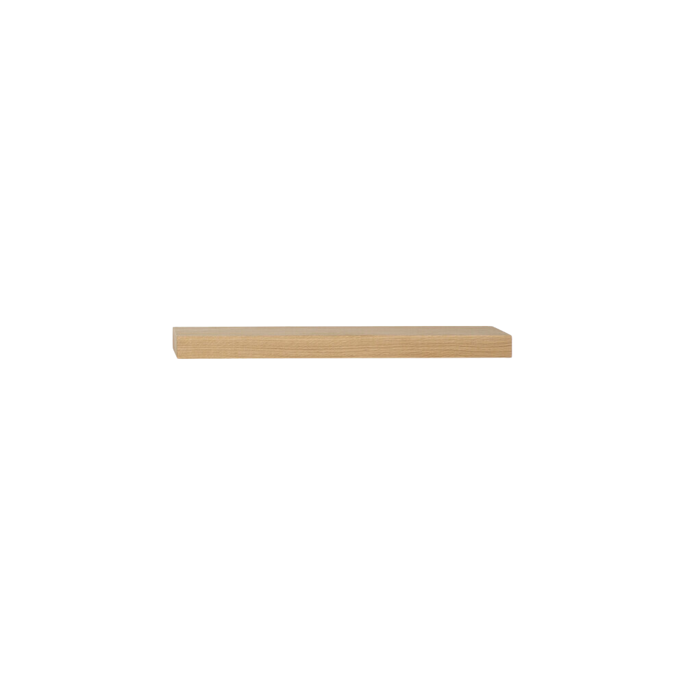 Ethnicraft Wall Shelf – Solid Wood Floating Wall Shelf with Minimalist Clean-Edge Profile