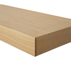 Ethnicraft Wall Shelf – Solid Wood Floating Wall Shelf with Minimalist Clean-Edge Profile