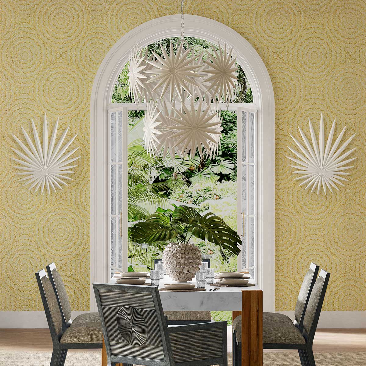 Bismarkia 10 lt Medium Chandelier
