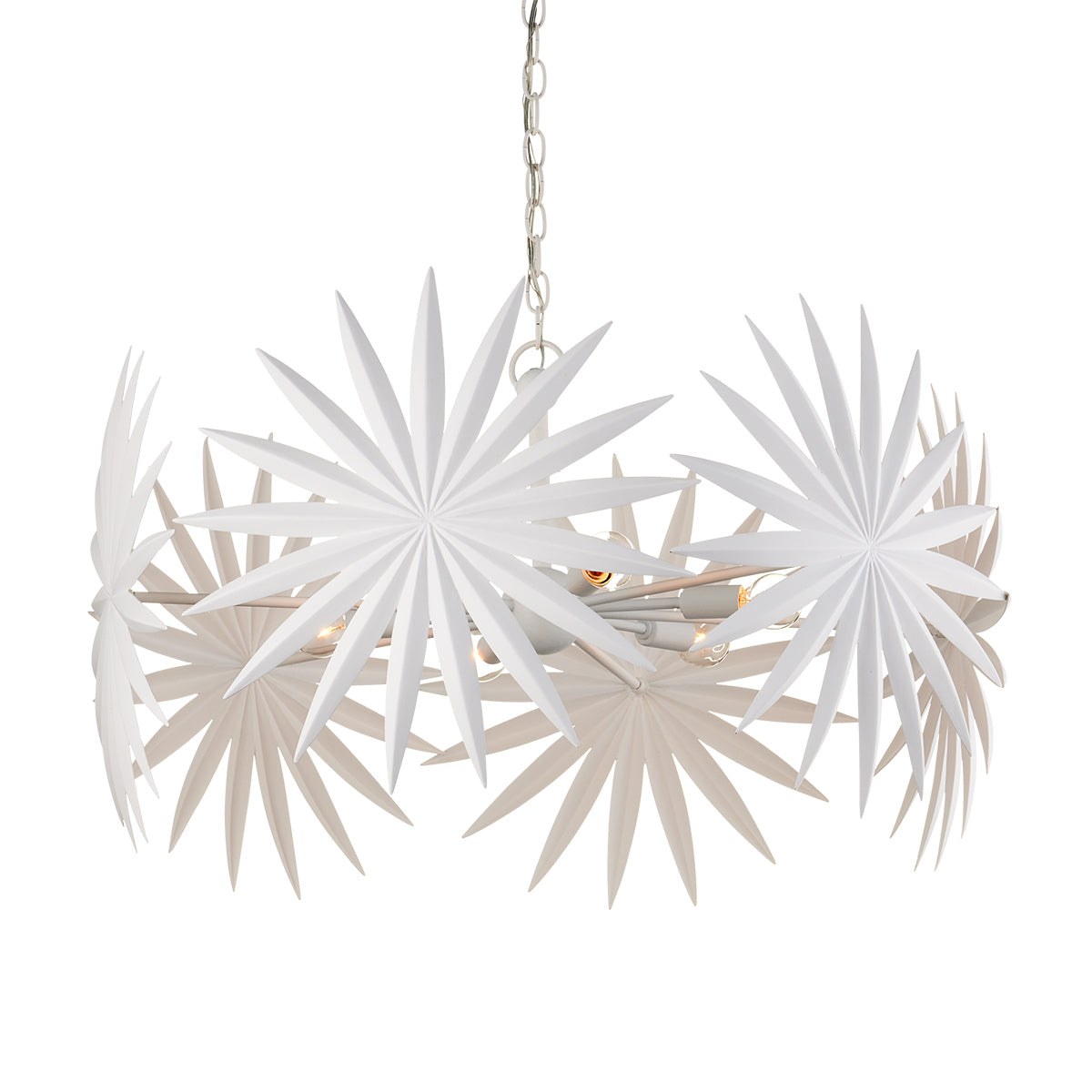 Bismarkia 6 lt Small Chandelier