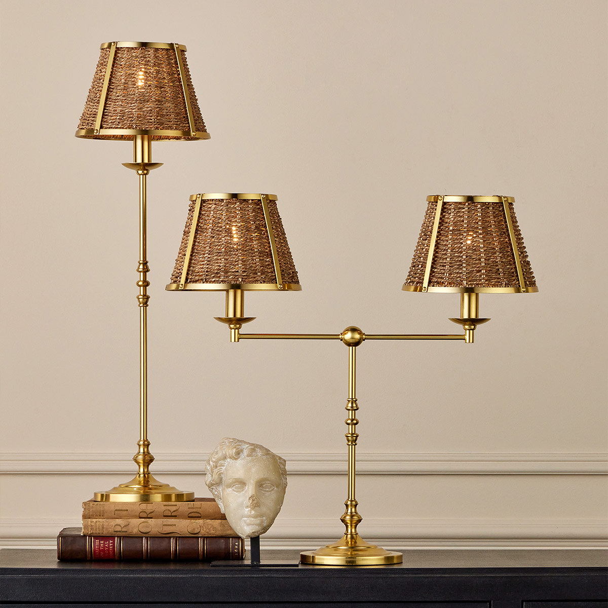 Deauville 2 lt Desk Lamp