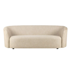 Ethnicraft Ellipse 3-Seater Sofa Stain-Resistant, Belgian-Woven Fabric & Memory Foam Comfort